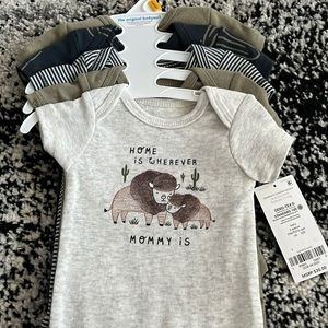 5-piece Carters Onesie Set